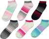 12-Paia-Di-Calzini-A-Collo-Basso-Da-Donna-Fantasmini-In-Cotone-Fasce-Laterali
