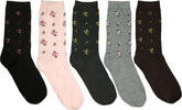12-Paia-Di-Calzini-Donna-Mezza-Gamba-In-Cotone-Misura-Da-35-A-40-Pw-1667