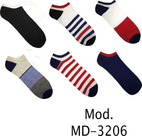 12 PAIA DI CALZINI UOMO CAVIGLIA IN COTONE VARI COLORI E FANTASIE MD-3206 Moda/Uomo/Abbigliamento/Calzini e calze/Calzini/Calzini Trade Shop italia - Napoli, Commerciovirtuoso.it