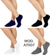 12-Paia-Di-Calzini-Uomo-Collo-Basso-Comodi-In-4-Colorazioni-Dal-40-Al-46-At007
