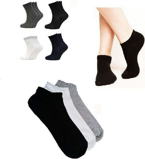 12 Paia Fantasmini Uomo Calze Calzini In Cotone Nero Bianco Tg 40/46 Fantasmino Moda/Uomo/Abbigliamento/Calzini e calze/Calzini/Calzini Trade Shop italia - Napoli, Commerciovirtuoso.it