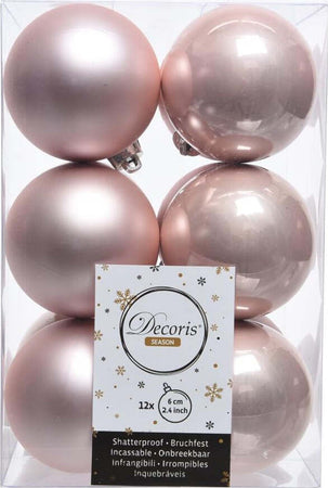 12-Palline-albero-6-cm-Blush-pink-Amicasa