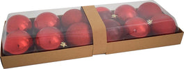 12 palline natalizie in PVC Rosso Lucido ed Opaco da Ø 6 cm, Pendaglio Tinta Unita Casa e cucina/Decorazioni per interni/Addobbi e decorazioni per ricorrenze/Decorazioni natalizie/Addobbi e decorazioni/Palle e palline MagiediNatale.it - Altamura, Commerciovirtuoso.it