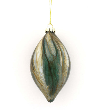 12 Palline natalizie in Vetro Verde marmorizzata h 13 cm, Pendaglio decorato Casa e cucina/Decorazioni per interni/Addobbi e decorazioni per ricorrenze/Decorazioni natalizie/Addobbi e decorazioni/Palle e palline MagiediNatale.it - Altamura, Commerciovirtuoso.it