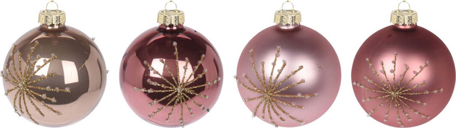 12 palline per albero di natale in vetro con glitter da Ø 8 cm pendaglio decorato Casa e cucina/Decorazioni per interni/Addobbi e decorazioni per ricorrenze/Decorazioni natalizie/Addobbi e decorazioni/Palle e palline MagiediNatale.it - Altamura, Commerciovirtuoso.it