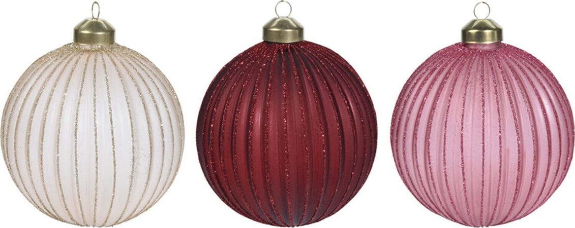 12 palline per albero di natale in vetro con paillette da Ø 8 cm pendaglio decorato Casa e cucina/Decorazioni per interni/Addobbi e decorazioni per ricorrenze/Decorazioni natalizie/Addobbi e decorazioni/Palle e palline MagiediNatale.it - Altamura, Commerciovirtuoso.it