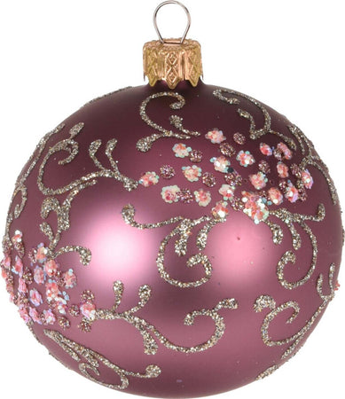 12 palline per albero di natale in vetro da Ø 8 cm pendaglio decorato Casa e cucina/Decorazioni per interni/Addobbi e decorazioni per ricorrenze/Decorazioni natalizie/Addobbi e decorazioni/Palle e palline MagiediNatale.it - Altamura, Commerciovirtuoso.it