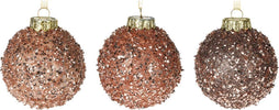 12 Palline per albero di natale in vetro Rosa con Paillettes e Glitter Tinta Unita Ø 8 cm Casa e cucina/Decorazioni per interni/Addobbi e decorazioni per ricorrenze/Decorazioni natalizie/Addobbi e decorazioni/Palle e palline MagiediNatale.it - Altamura, Commerciovirtuoso.it
