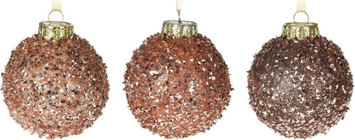 12 Palline per albero di natale in vetro Rosa con Paillettes e Glitter Tinta Unita Ø 8 cm Casa e cucina/Decorazioni per interni/Addobbi e decorazioni per ricorrenze/Decorazioni natalizie/Addobbi e decorazioni/Palle e palline MagiediNatale.it - Altamura, Commerciovirtuoso.it
