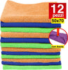 12 Panni Microfibra 50x70cm Panno Pulizia Multiuso Lava Pavimenti Con Asola Casa, arredamento e bricolage > Pulizia e Bucato > Pulizia Pavimenti Trade Shop italia - Napoli, Commerciovirtuoso.it
