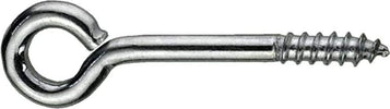 12-PEZZI---OCCHIOLI-FILETTATI-ZINCATI-PER-LEGNO-1,8x6x3MM