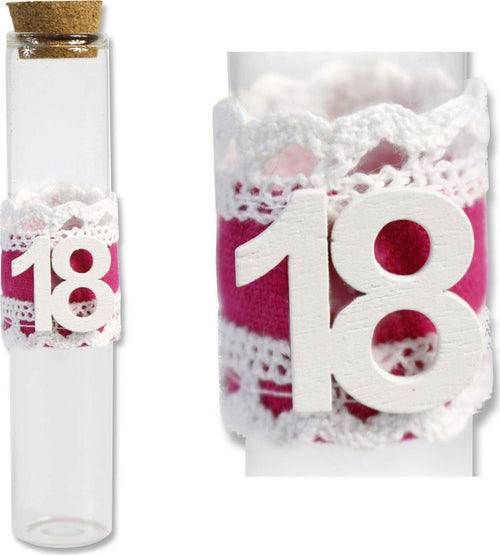 12 PORTA CONFETTI VETRO BOMBONIERA 18 ANNI DICIOTTESIMO COMPLEANNO ROSA FEMMINA Casa e cucina/Hobby creativi/Materiali per hobby creativi/Forniture per feste/Bomboniere Trade Shop italia - Napoli, Commerciovirtuoso.it