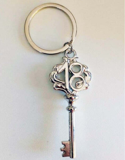 12-Portachiavi-Porta-Chiave-Bomboniere-A-Forma-Di-Chiave-Per-18-Anni-Compleanno