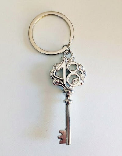 12-Portachiavi-Porta-Chiave-Bomboniere-A-Forma-Di-Chiave-Per-18-Anni-Compleanno