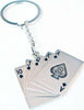 12-Portachiavi-Porta-Chiave-Bomboniere-Segnaposto-Con-Carte-Da-Gioco-Poker-Royal