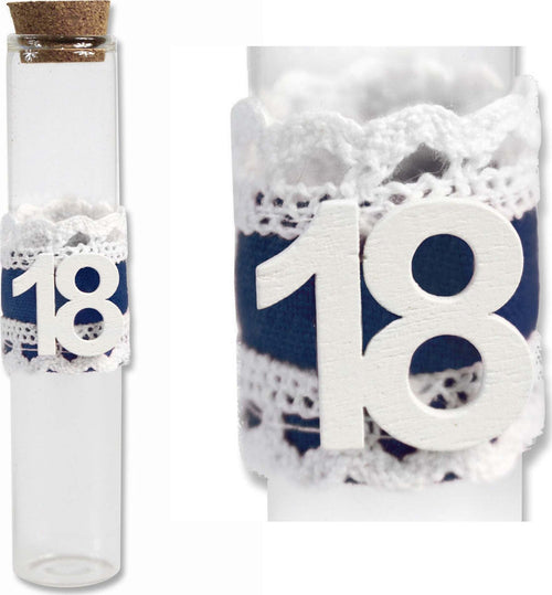 12 PORTACONFETTI IN VETRO BOMBONIERA 18 ANNI DICIOTTESIMO COMPLEANNO MASCHIO BLU Casa e cucina/Hobby creativi/Materiali per hobby creativi/Forniture per feste/Bomboniere Trade Shop italia - Napoli, Commerciovirtuoso.it
