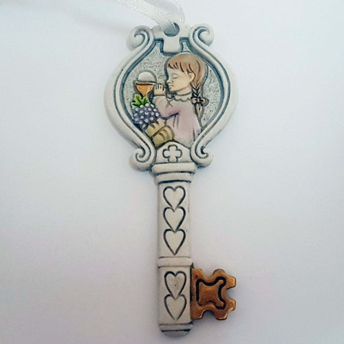 12 PZ BOMBONIERA CHIAVE SACRA SACRAMENTO EUCARESTIA CALICE BIANCO ORO COMUNIONE Casa e cucina/Hobby creativi/Materiali per hobby creativi/Forniture per feste/Bomboniere Trade Shop italia - Napoli, Commerciovirtuoso.it