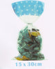 12 SACCHETTI BUSTINE AZZURRO POIS 15X30 CM CONFETTI CONFETTATA CARAMELLE FESTA Casa e cucina/Organizzazione interni/Cofanetti e scatole portagioie/Borsette Trade Shop italia - Napoli, Commerciovirtuoso.it