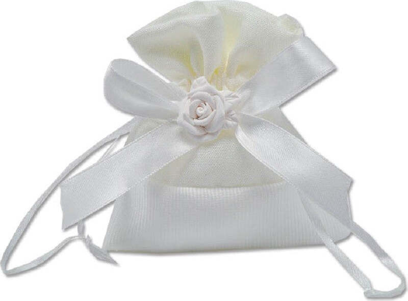 12X Sacchetto portaconfetti tema mare con gessetto 10x12 cm BOMBONIERA 12X Sacchetto portaconfetti tema mare con gessetto 10x12 cm BOMBONIERA