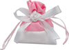 12 Sacchetti Stoffa Porta Confetti Rosa Bianca Matrimonio Battesimo Bomboniera Casa e cucina/Hobby creativi/Materiali per hobby creativi/Forniture per feste/Bomboniere Trade Shop italia - Napoli, Commerciovirtuoso.it