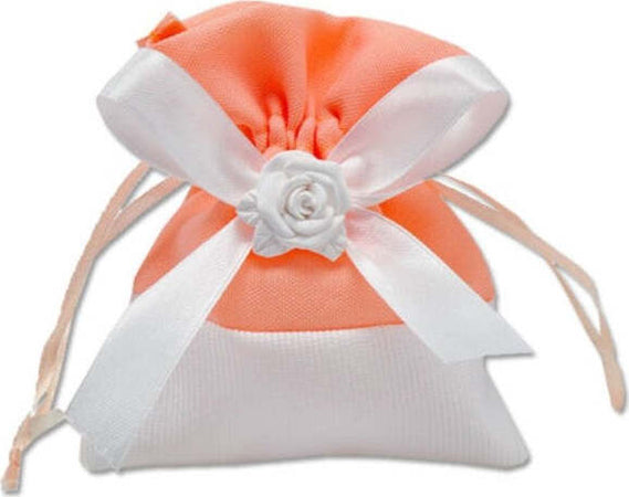 12 Sacchetti Stoffa Porta Confetti Rosa Bianca Matrimonio Battesimo Bomboniera Casa e cucina/Hobby creativi/Materiali per hobby creativi/Forniture per feste/Bomboniere Trade Shop italia - Napoli, Commerciovirtuoso.it