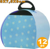 12 Scatole Pois Porta Torta Dolce Confetti Compleanni Nascita Battesimo Feste Casa e cucina/Teglie da forno e accessori per pasticceria/Accessori e utensili per pasticceria/Scatole per torta Trade Shop italia - Napoli, Commerciovirtuoso.it