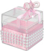 12 SCATOLINA PORTA CONFETTI BOMBONIERA NASCITA BATTESIMO CIUCCIO BIMBA ROSA Casa e cucina/Hobby creativi/Materiali per hobby creativi/Forniture per feste/Bomboniere Trade Shop italia - Napoli, Commerciovirtuoso.it