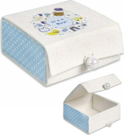12 Scatolina Porta Confetti Scrigno In Tessuto Bomboniera Nascita Bimbo Azzurro Casa e cucina/Hobby creativi/Materiali per hobby creativi/Forniture per feste/Bomboniere Trade Shop italia - Napoli, Commerciovirtuoso.it