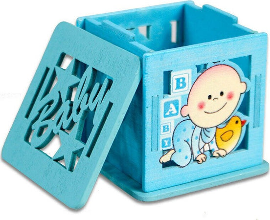 12 SCATOLINA PORTACONFETTI IN LEGNO BOMBONIERA NASCITA BATTESIMO AZZURRO MASCHIO Casa e cucina/Hobby creativi/Materiali per hobby creativi/Forniture per feste/Bomboniere Trade Shop italia - Napoli, Commerciovirtuoso.it