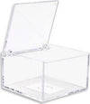 12-Scatoline-Scatole-Cubo-Plexiglass-6x4cm-Trasparente-Porta-Confetti-Bomboniera