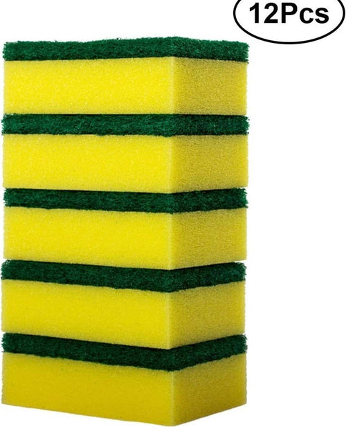 12 Spugna Per Lavare Piatti Spugnetta Con Retina Giallo Verde Graffietta Cucina Casa, arredamento e bricolage > Cucina > Accessori cucina Trade Shop italia - Napoli, Commerciovirtuoso.it