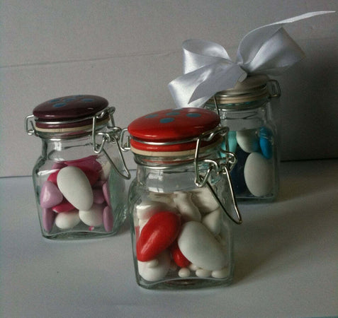 12 X BOMBONIERE LAUREA NOZZE SPOSI BATTESIMO VASETTO BARATTOLINO VETRO COLORATO Casa e cucina/Hobby creativi/Materiali per hobby creativi/Forniture per feste/Bomboniere Trade Shop italia - Napoli, Commerciovirtuoso.it