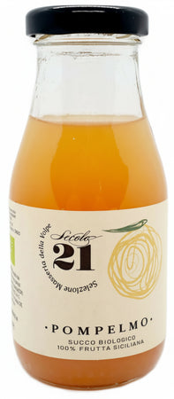12 X Succo Di Pompelmo Rosa 25 Cl Spremuta Pura 100% Pompelmo Rosa Siciliano Bio Senza Zuccheri E Conservanti Secolo21