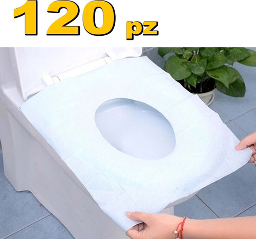 120 COPRIWATER WC CARTA MONOUSO COPRI WATER PROTEZIONE IGIENICI TOILETTE BAGNO  Trade Shop italia - Napoli, Commerciovirtuoso.it