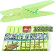 120 Pezzi Mollette Pinze Bucato Panni Plastica Extraforte Verde Stendibiancheria Casa, arredamento e bricolage > Pulizia e Bucato > Bucato e Stiratura Trade Shop italia - Napoli, Commerciovirtuoso.it