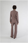 BLAZER MONOPETTO MISTOLINO
