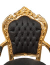 Biscottini Poltrona stile francese Luigi XVI in legno massello di faggio XVI, faggio,