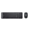 Logitech Kit Tastiera+mouse Wireless Slim Usb Nero Mk220 920-003721