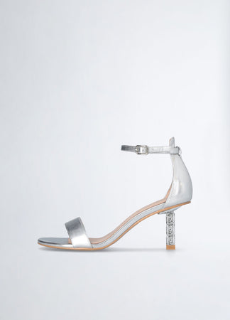 Liu Jo sandali donna Ale 04 metallic silver SA5049EX