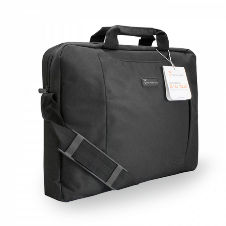 Techmade Borsa Per Notebook In Nylon 15,6" Full Black