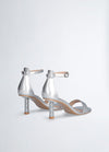 Liu Jo sandali donna Ale 04 metallic silver SA5049EX