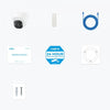 Reolink P324, telecamera di sicurezza IP, per interni e amp; Esterno, cablato, Assistente Google, Soffitto, Bianco