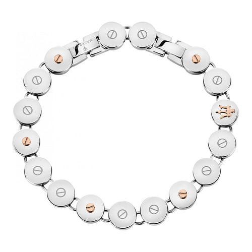 Bracciale MASERATI uomo Round acciaio