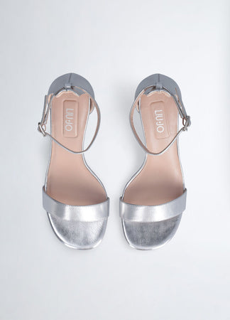 Liu Jo sandali donna Ale 04 metallic silver SA5049EX