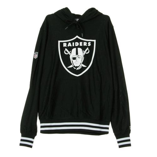 NEW ERA Felpa Leggera Cappuccio Uomo Dryera Hoody Oakrai Black/white da uomo