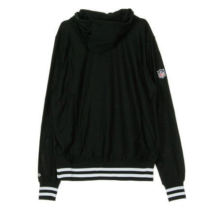 NEW ERA Felpa Leggera Cappuccio Uomo Dryera Hoody Oakrai Black/white da uomo