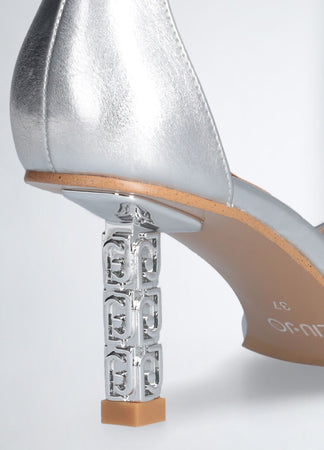 Liu Jo sandali donna Ale 04 metallic silver SA5049EX