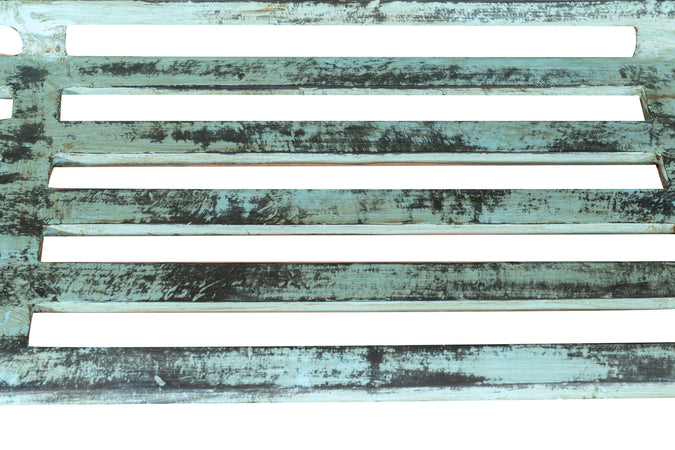 Biscottini Panchina Liberty in ghisa finitura anticata Molto robusta, stabile Offerta