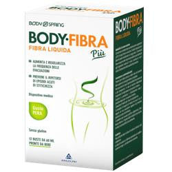 Body spring body fibra liquida piu' pera 12 bustine 60ml