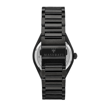 Orologio MASERATI uomo Triconic acciaio total black